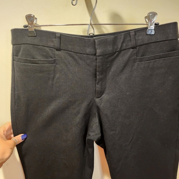Banana Republic black capri slim fit pant size 10P - Picture 7 of 12
